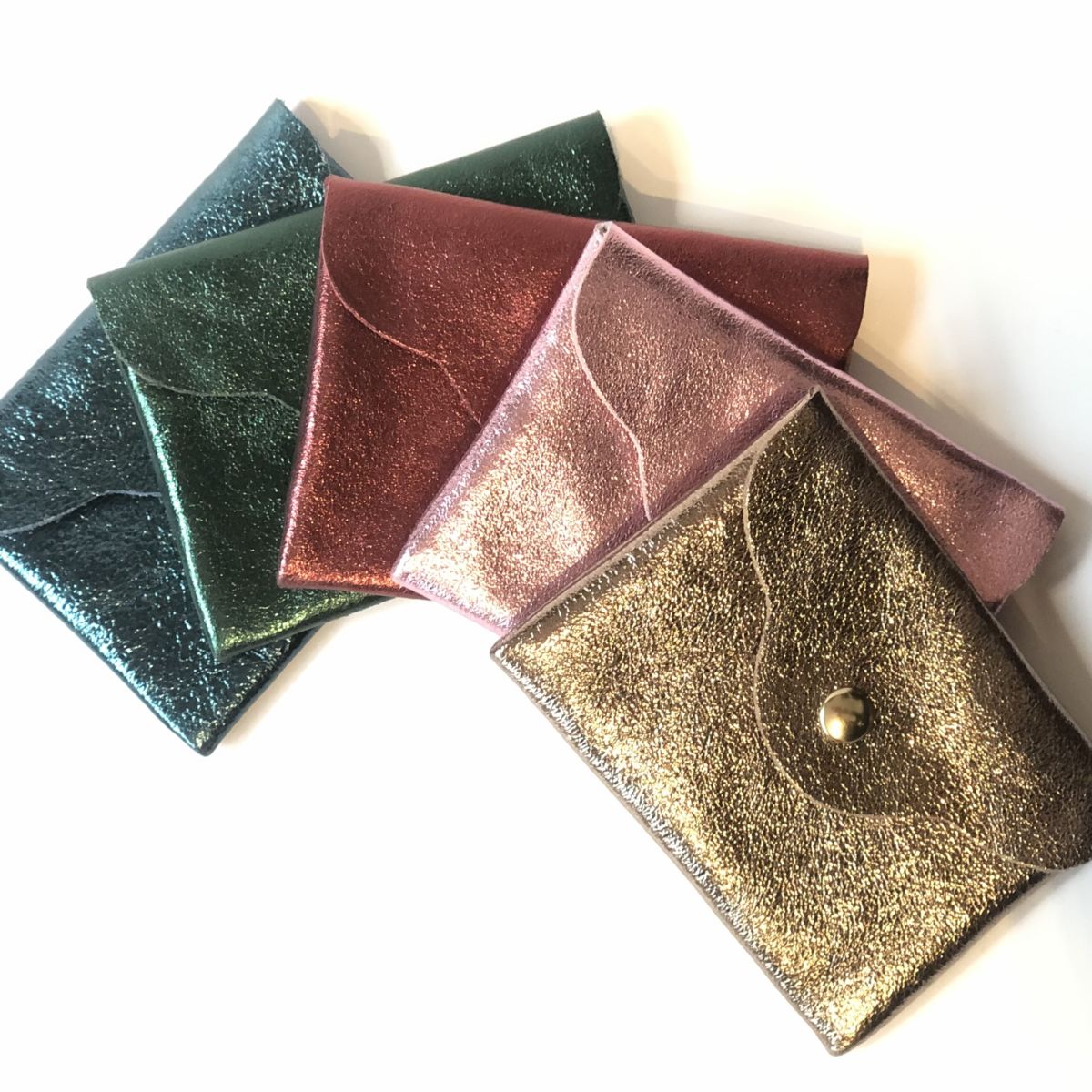 Porte cartes Glitter cuir - Lesptitesfolies